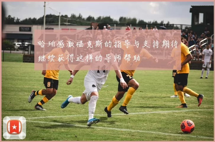 哈珀感激福克斯的指导与支持期待继续获得这样的导师帮助